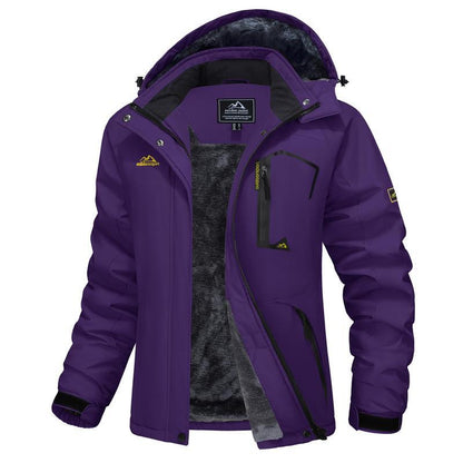 Winter jacket ski jacket snow waterproof plus fleece lining