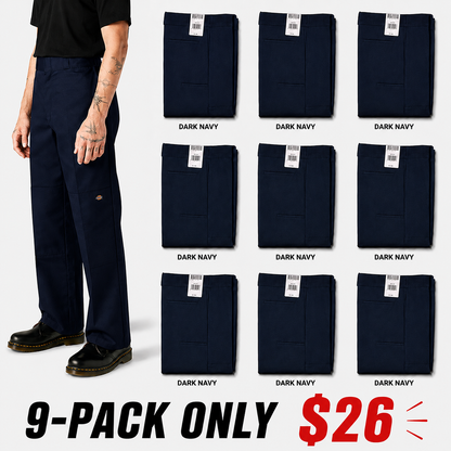 DK Men's Loose-fitting Cargo Pants with Reinforced Knees