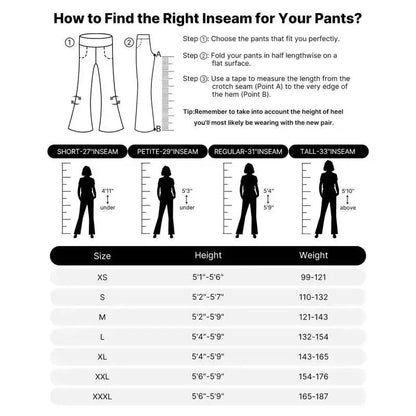 🎄 Christmas Sale! Women's High-Waist Wide Leg Pants | Limited-Time New Fleece-Lined Version