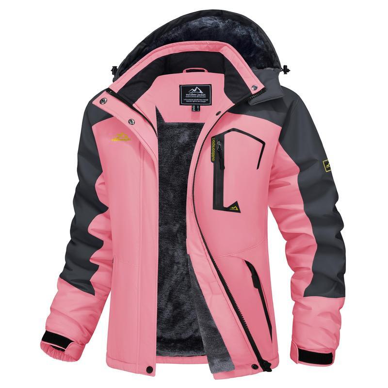 Winter jacket ski jacket snow waterproof plus fleece lining