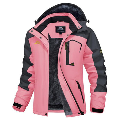 Winter jacket ski jacket snow waterproof plus fleece lining