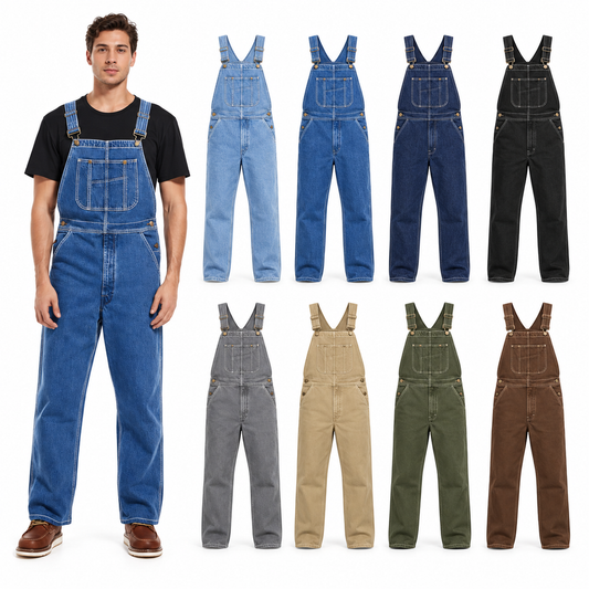 👍🔥Limited-Time Promotion-Denim bib overalls（SALE）