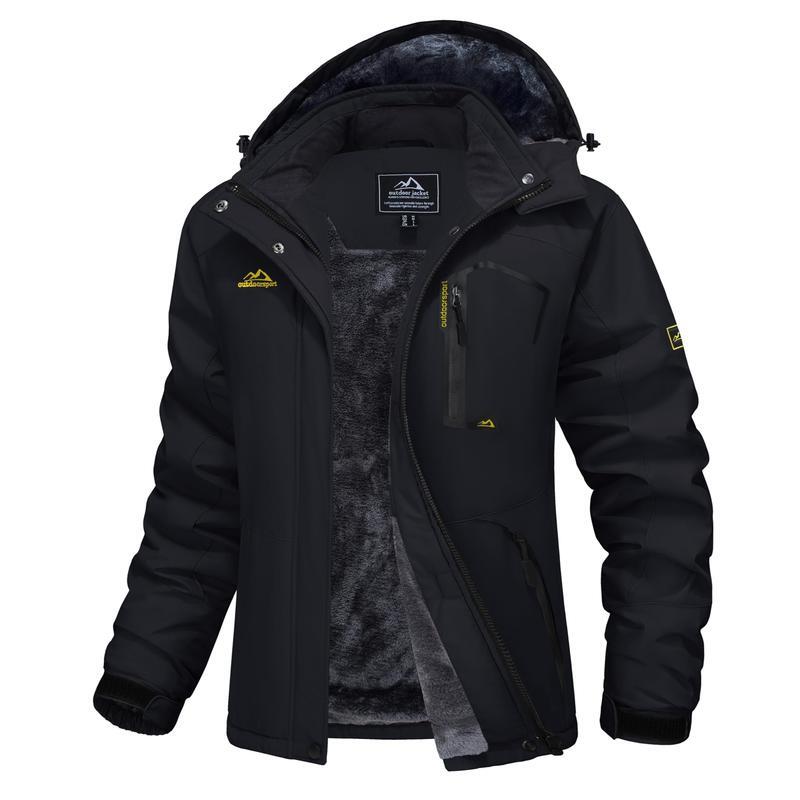 Winter jacket ski jacket snow waterproof plus fleece lining