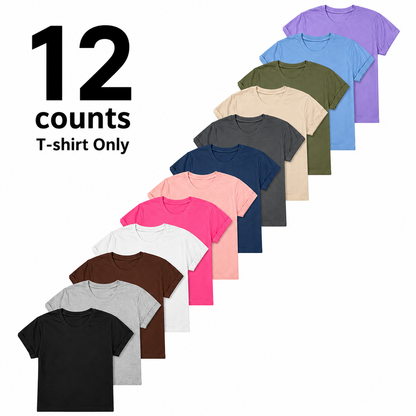 【Limited Time Deal】100% Cotton T-Shirts (Unisex)