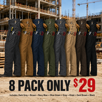 8 PACK ONLY $29 Includes: Dark Gray + Brown + Navy Blue + Olive Green + Gray + Khaki + Dark Brown + Black