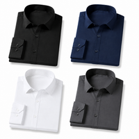 4 PACK ONLY $19(Black + Dark Navy Blue + White + Dark Gray)