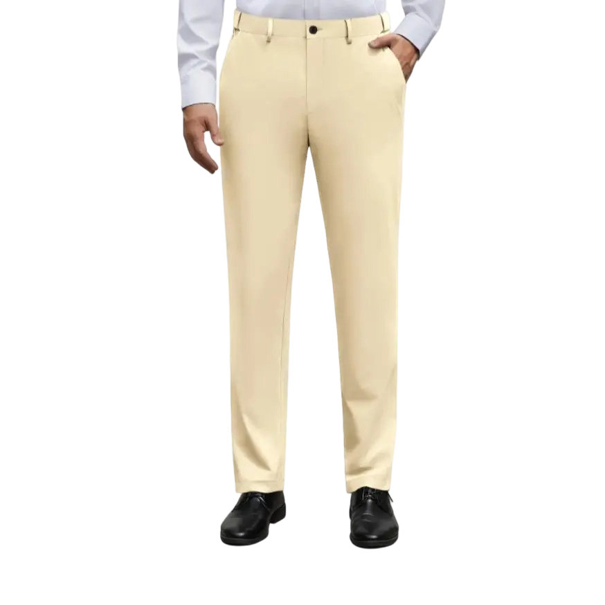 Men's Stretch Dress Pants — Wrinkle-Free Golf Trousers
