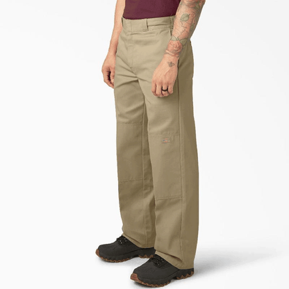 DK Men's Loose-fitting Cargo Pants with Reinforced Knees