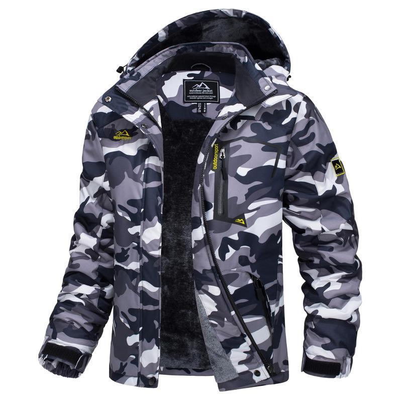 Winter jacket ski jacket snow waterproof plus fleece lining