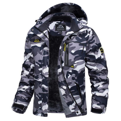 Winter jacket ski jacket snow waterproof plus fleece lining