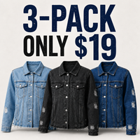 🔥3-PACK ONLY $19(Gray +Light Pink+White  )