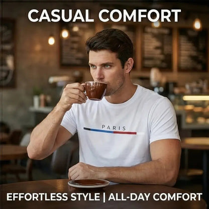 🔥🔥 Limited-Time Offer: Men's Printed Short-Sleeve T-Shirt — Moisture-Wicking