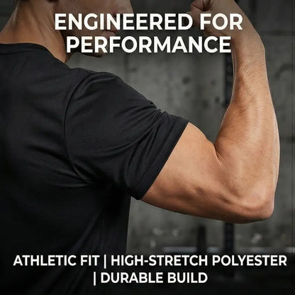 🔥🔥 Limited-Time Offer: Men's Printed Short-Sleeve T-Shirt — Moisture-Wicking