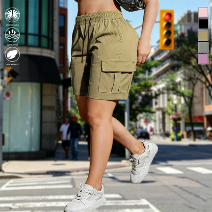 Today Only – Women's Outdoor Utility Shorts – Multi-Pocket Design