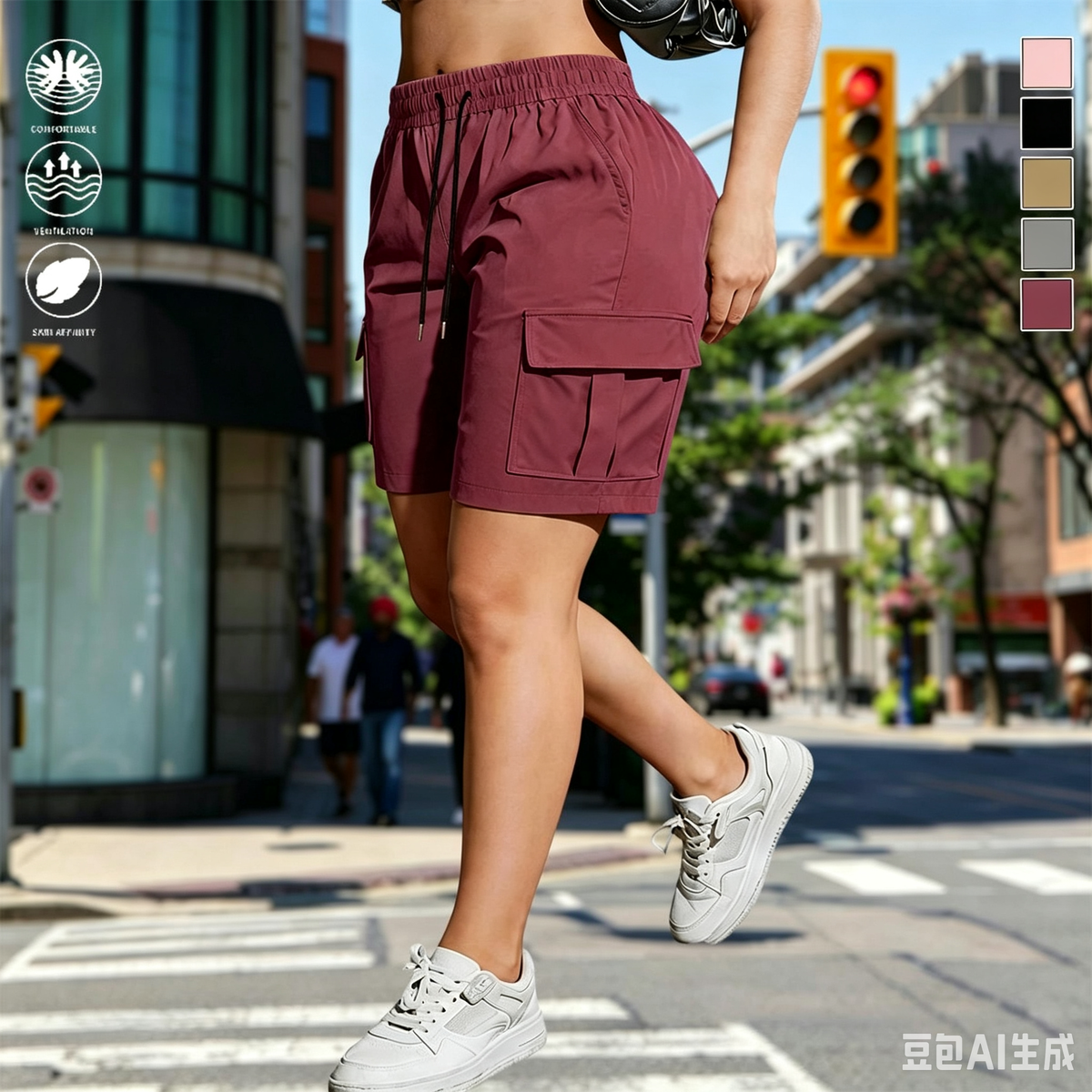 Today Only – Women's Outdoor Utility Shorts – Multi-Pocket Design
