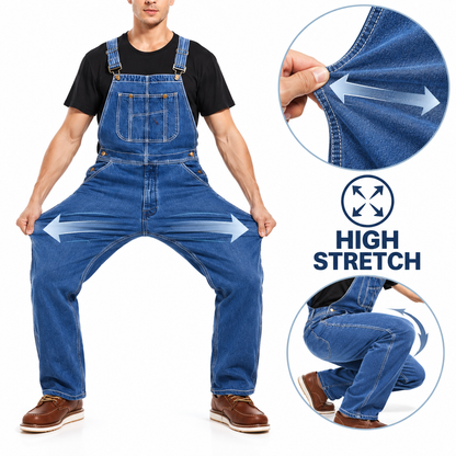 👍🔥Limited-Time Promotion-Denim bib overalls（SALE）