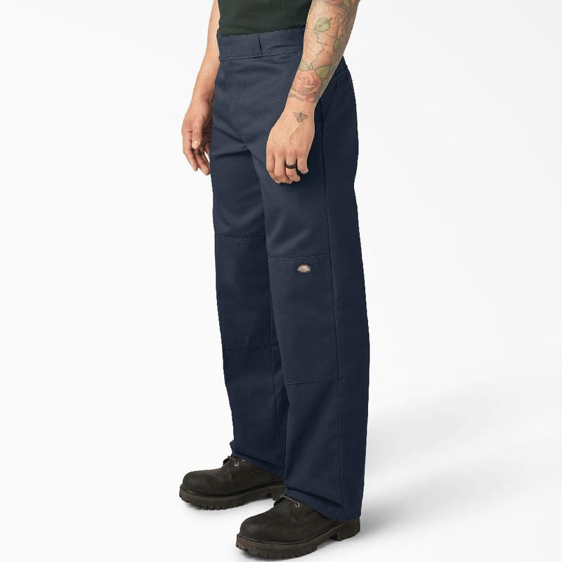 DK Men's Loose-fitting Cargo Pants with Reinforced Knees