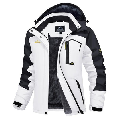 Winter jacket ski jacket snow waterproof plus fleece lining