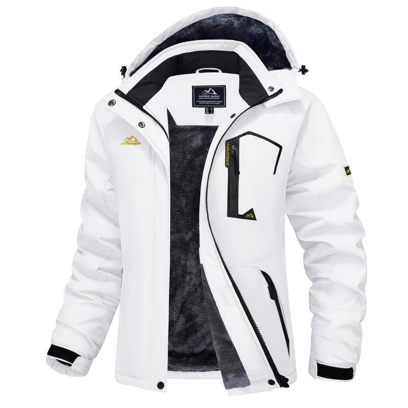 Winter jacket ski jacket snow waterproof plus fleece lining