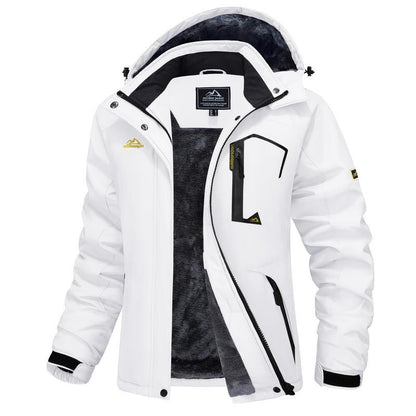 Winter jacket ski jacket snow waterproof plus fleece lining