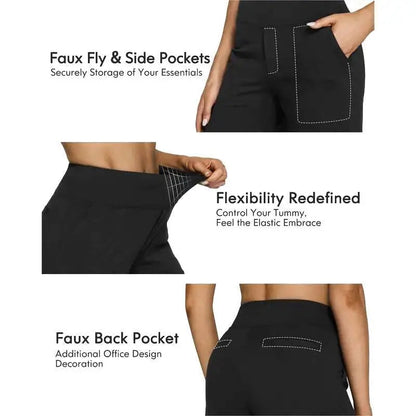 🎄 Christmas Sale! Women's High-Waist Wide Leg Pants | Limited-Time New Fleece-Lined Version