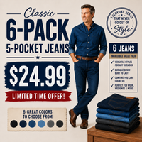 6-PACK/6-COLORFOR $24.99