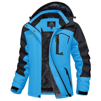 Winter jacket ski jacket snow waterproof plus fleece lining